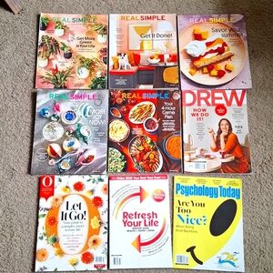 Real Simple Magazines And More Bundle